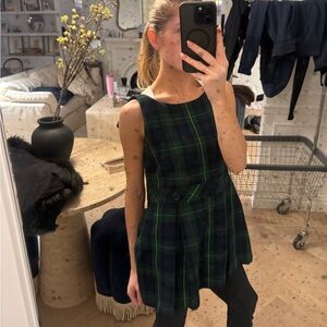 Lands End Uniform Dress Juniors A Line Mod Dress